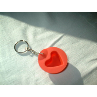 Tupperware Schlüsselanhänger - Silikon Herz