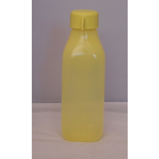 Tupperware Trinkflasche EcoEasy Quader 500 ml - gelbgr&uuml;n