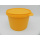 Tupperware Kaffee Behälter 1,1 Liter - runde Frischhalte Dose - orange